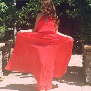 Long elegant Bebe dress